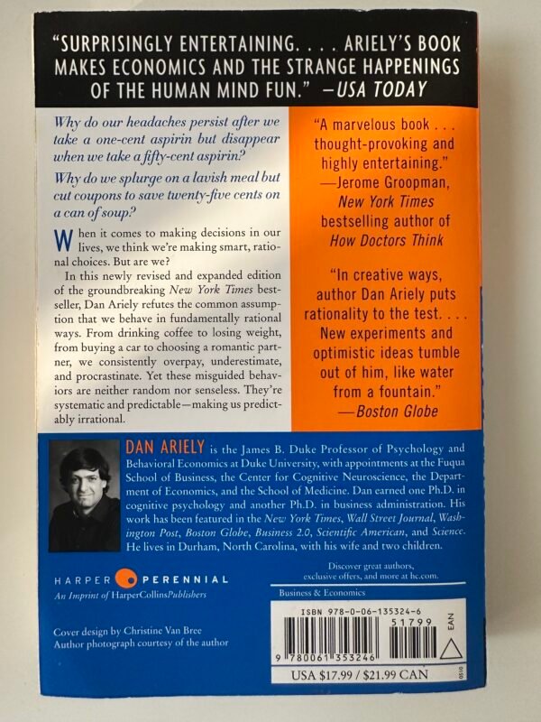 Predictably Irrational: The Hidden Forces that Shape Our Decisions by Dan Ariely - Image 3
